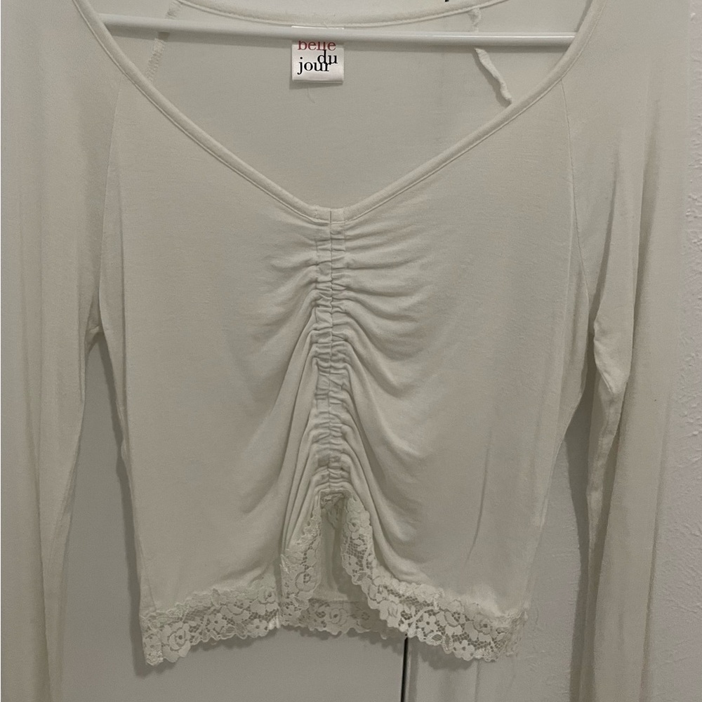 Lacy Crop Top